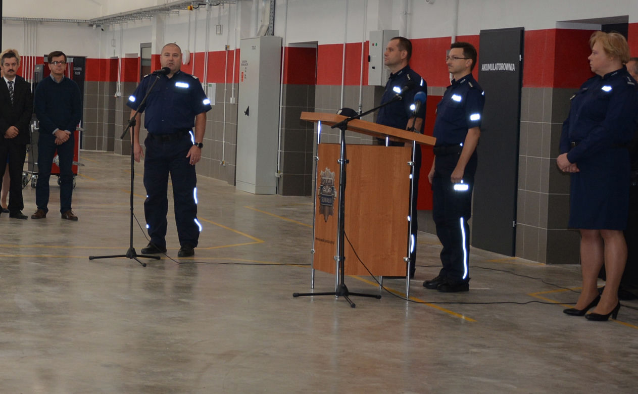 Zmodernizowano budynek suwalskiej policji