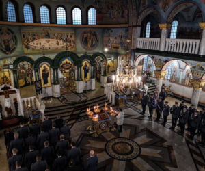 Białystok: Prawosławne obchody święta patrona policji