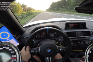 To BMW M2 zrywa przyczepność przy 100 km/h, a 300 km/h do dla niego spacerek - WIDEO