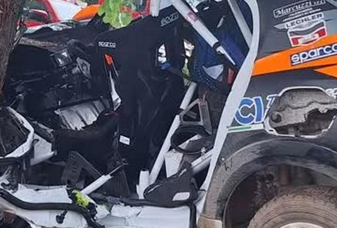 Wypadek na treningu. Włoski kierowca nie żyje. Organizatorzy Rajdu Polski zabrali głos