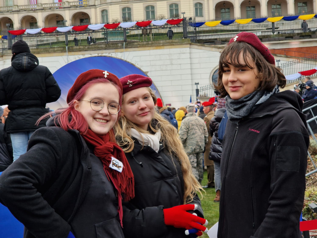Spotkanie z prezydentem USA w Arkadach Kubickiego