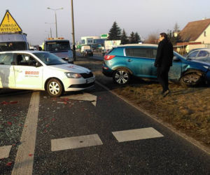 Wypadek na ulicy Fordońskiej. Zderzyły się cztery samochody