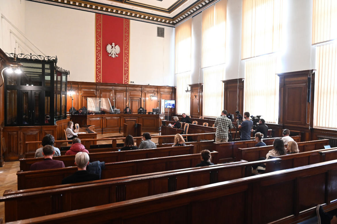 Stefan W. wyrzucony z sali. Zabójca Pawła Adamowicza wybuchł śmiechem