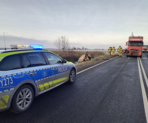 51-latka wjechała pod tira! Nie miała żadnych szans. Przerażający wypadek na DK 50 pod Wyszogrodem