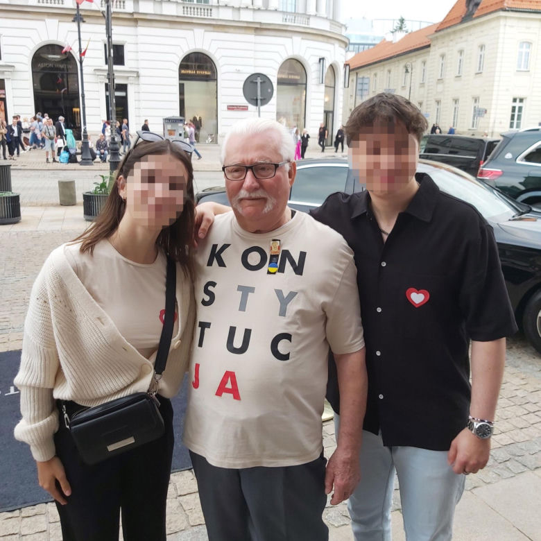 Lech Wałęsa pokazał kulisy manifestacji z 4.06