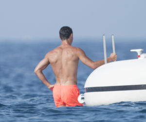 Cristiano Ronaldo na rybach