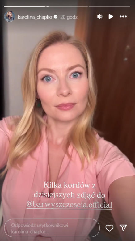 Barwy szczęścia na planie. Dominika (Karolina Chapko)
