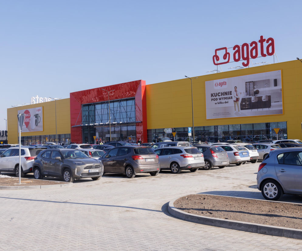 Wielkopowierzchniowy sklep Agaty w Mysiadle już otwarty dla klientów