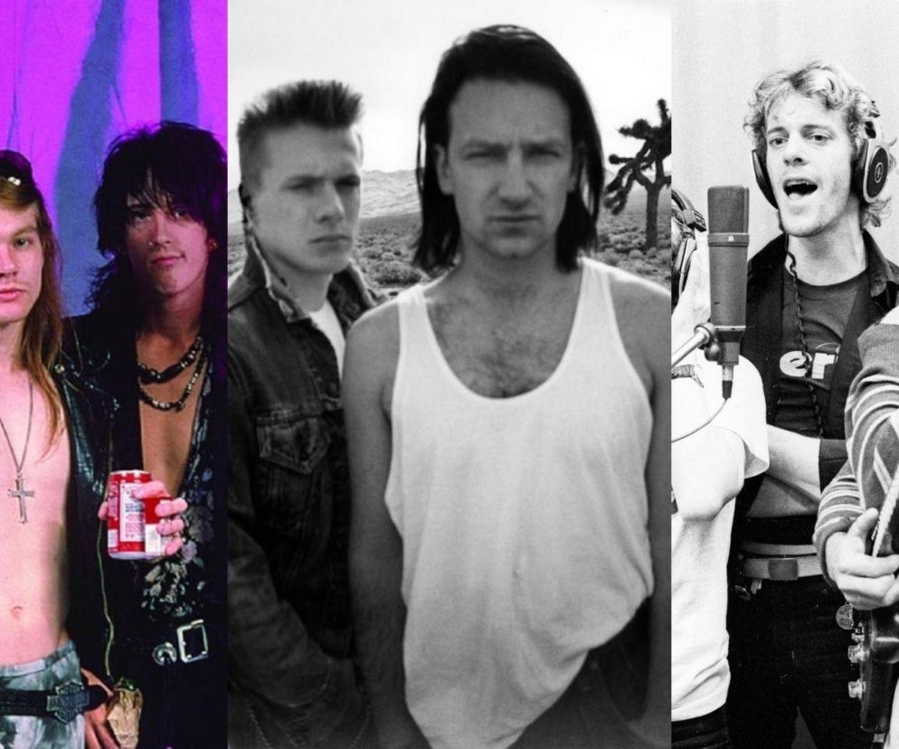 Guns N' Roses, U2, The Police