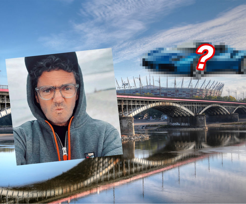 Kuba Wojewódzki trafił pod most