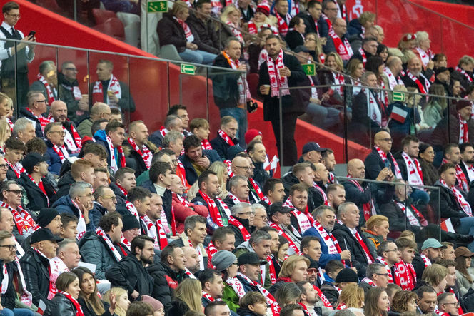 Tłumy na PGE Narodowym w Warszawie! Tak kibicowaliście podczas meczu Polska - Holandia