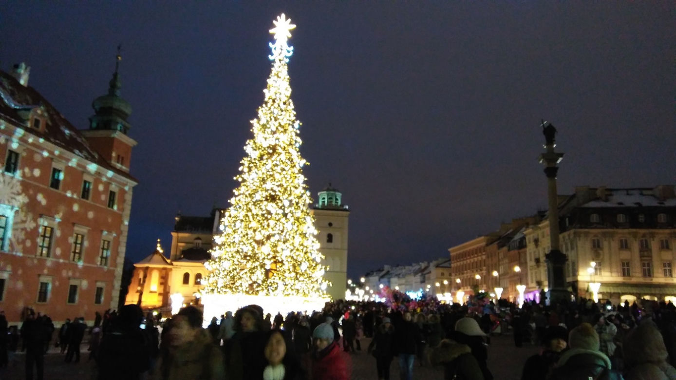 Świąteczna Iluminacja Warszawy