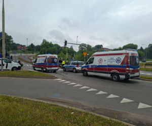Wypadek na skrzyżowaniu w Starachowicach