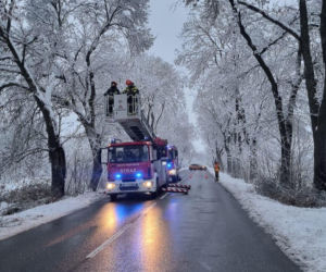 Pogodowy armagedon w Małopolsce. Drzewa łamały się jak zapałki. Setki interwencji