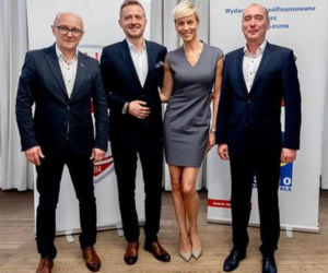 Anita Werner z mężem promuje książkę