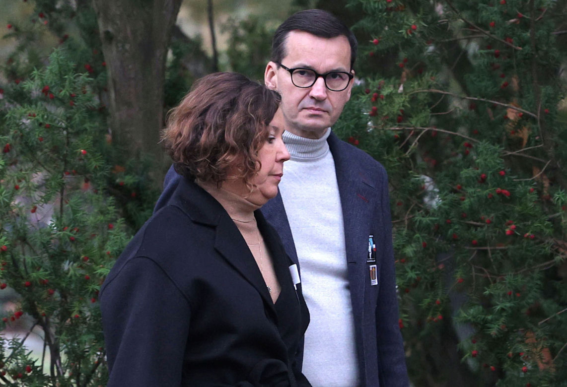 Mateusz Morawiecki z żoną