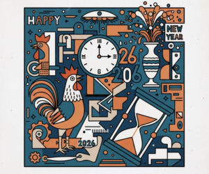 Gify na Sylwestra i kartki na Nowy Rok 2026