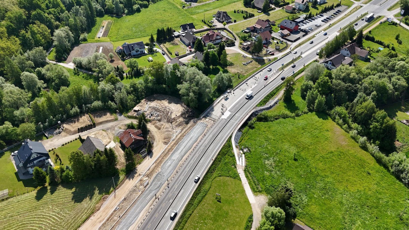 Trasa "zakopianka" i jej okolice