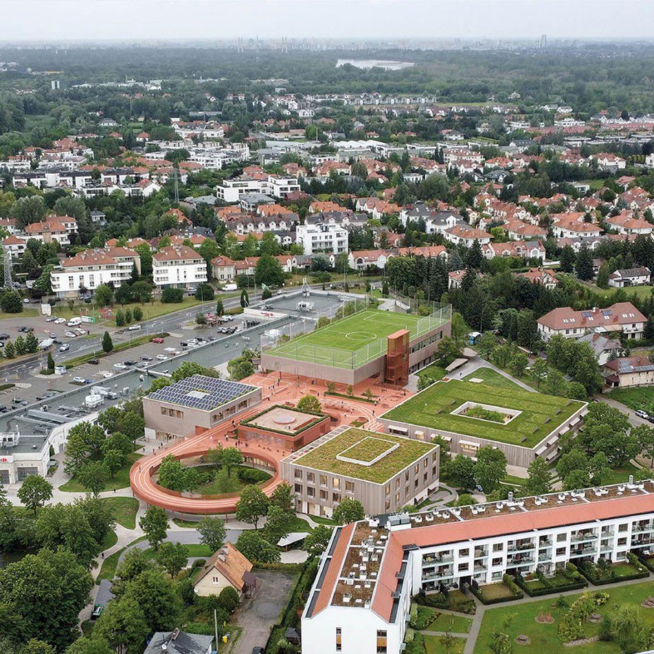 Szkoła na Zawadach w Wilanowie. Studio Widoki