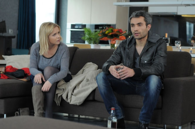 Pierwsza miłość. Marysia (Aneta Zając), Aleks (Hubert Jarczak)