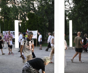 Uroczystości ku czci ofiar Rzezi Woli na Cmentarzu Powstańców Warszawy