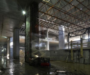 Dworzec Łódź Fabryczna – trwają prace wewnątrz obiektu