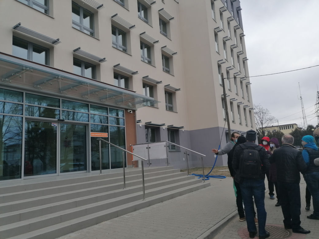 Szpital tymczasowy w Radomiu rozpoczął przyjmowanie pacjentów