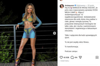 Doda wytrenuje twój brzuszek za 10 000 zł