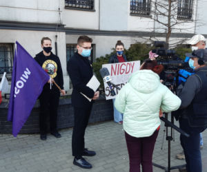 Licealista stanął przed sądem za udział w strajku kobiet