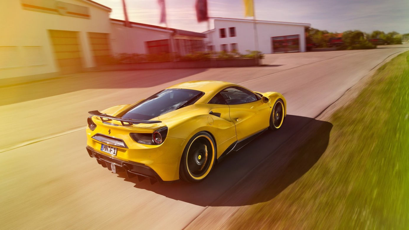 Ferrari 488 GTB po tuningu Novitec Rosso