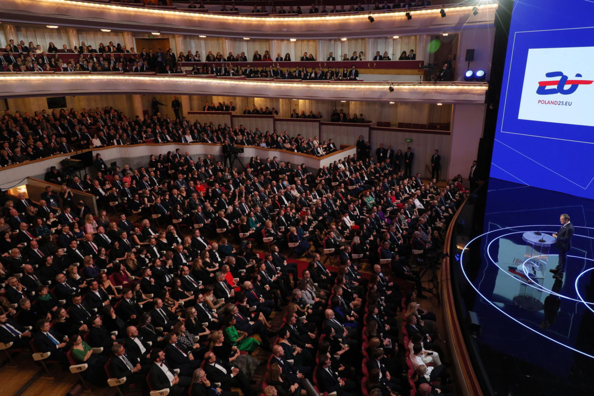 Gala otwarcia polskiej prezydencji w Radzie Unii Europejskiej