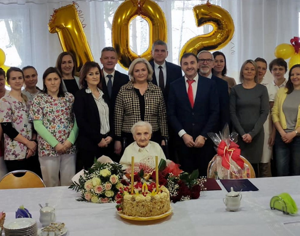 Pani Stanisława Nowak obchodzi 102 urodziny