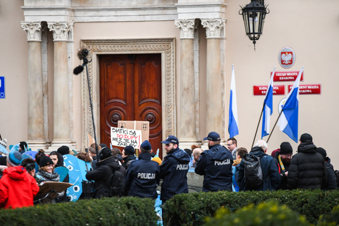 Kraków: Protest w sprawie Zakrzówka