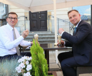 Mateusz Morawiecki i Andrzej Duda