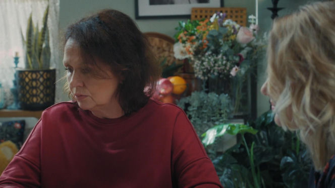 M jak miłość odc. 1920. Marysia (Małgorzata Pieńkowska), Judyta (Paulina Chruściel)