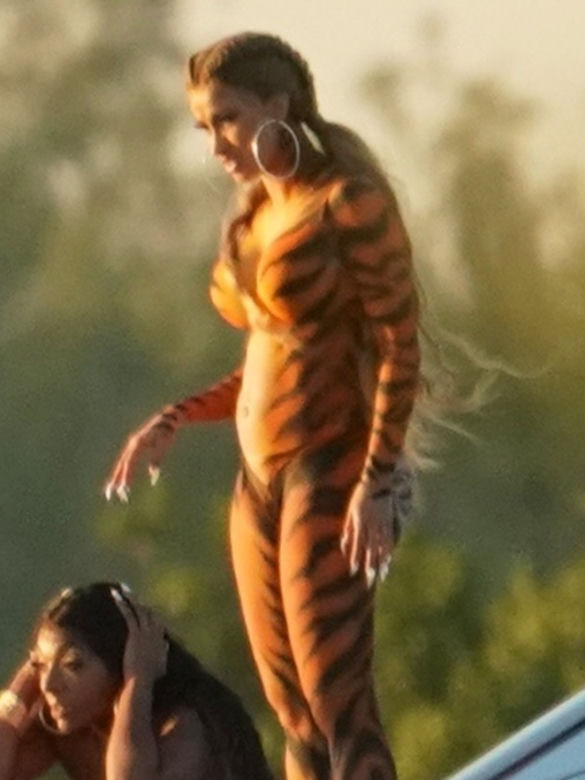 Cardi B jako tygrysica 