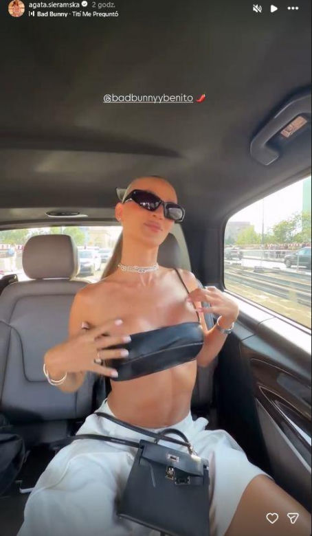Polskie gwiazdy na koncercie Bad Bunny'ego. Lewandowska w samym staniku, Tarnowska niczym na Coachellę