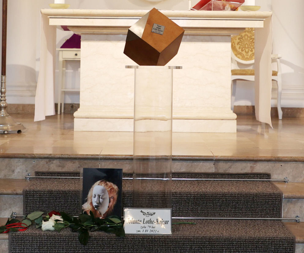 Pogrzeb Jolanty Lothe, aktorki Barw szczęścia
