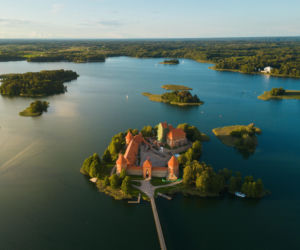 Wyspiarski zamek z XIV wieku