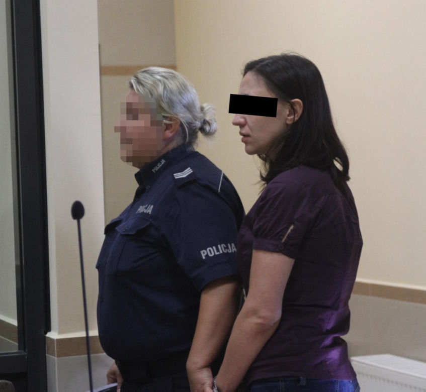 Poderżnęła synkowi gardło Dostała 10 lat