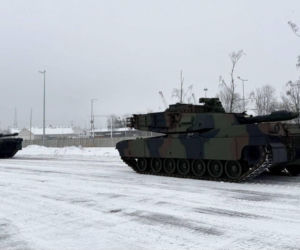 Pierwszy transport Abramsów w 2026 roku dotarł do Polski. Trafią do 1. Warszawskiej Brygady Pancernej