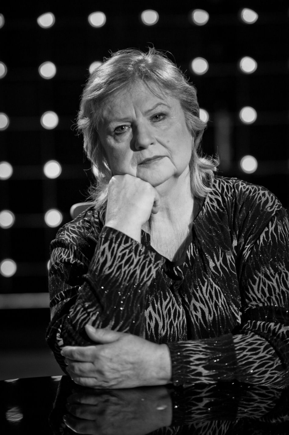 Stanisława Celińska z rodziną 