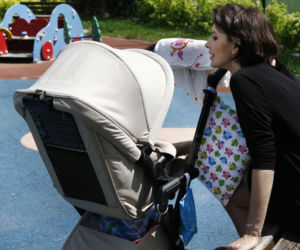 Dorota Gardias zawsze jest dobrze przygotowana na spacer