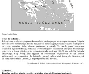 Próbny egzamin gimnazjalny - Historia i WOS