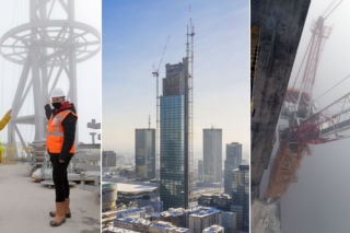 Byliśmy na SZCZYCIE Warszawy! Tak wygląda Varso Tower. Jest najwyższy w Unii Europejskiej [ZDJĘCIA]