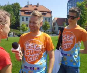 Patrol Eska Summer City na Wyspie Młyńskiej