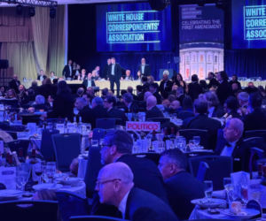 Strzały na kolacji z udziałem Donalda Trumpa