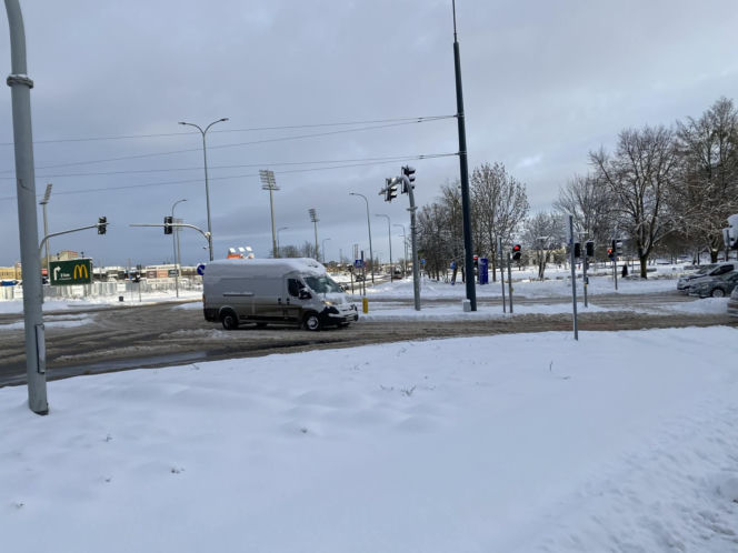 Zima w Olsztynie - 31 grudnia 2025