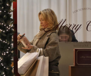 Anna Kalczyńska na zakupach