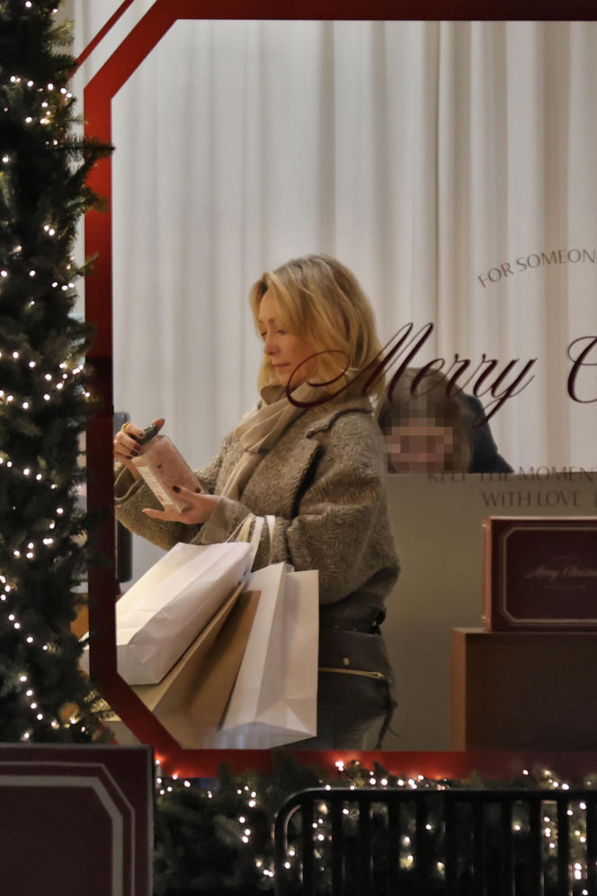 Anna Kalczyńska na zakupach